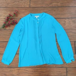 Banana Republic Button Down Blouse- Aqua💙